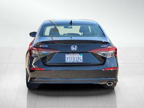 Black 2025 Honda Civic Sport