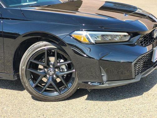 Black 2025 Honda Civic Sport
