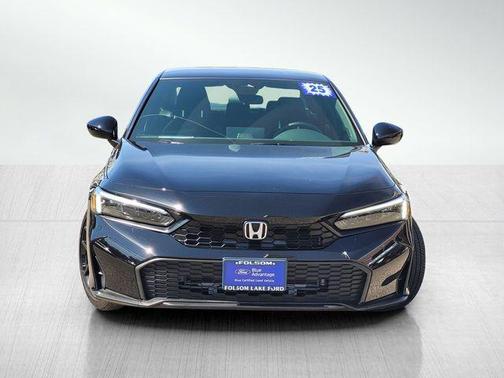 Black 2025 Honda Civic Sport