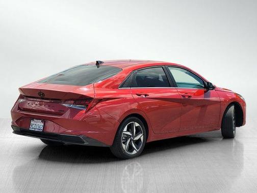 Scarlet Red 2023 Hyundai ELANTRA HEV Limited