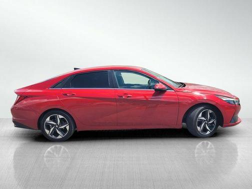 Scarlet Red 2023 Hyundai ELANTRA HEV Limited