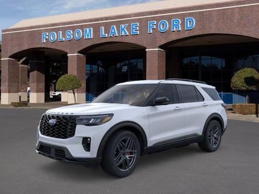 White 2026 Ford Explorer ST-Line