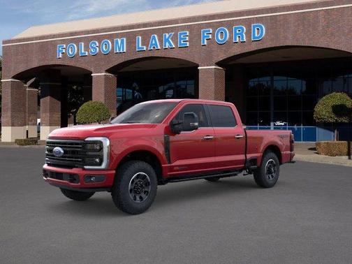 Ruby Red Metallic 2026 Ford F-350 Platinum