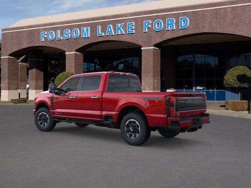 Ruby Red Metallic 2026 Ford F-350 Platinum
