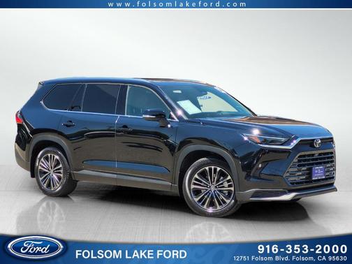 Midnight Black Metallic 2024 Toyota Grand Highlander Hybrid MAX Platinum