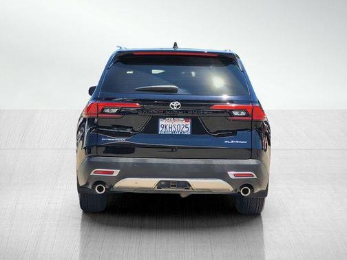 Midnight Black Metallic 2024 Toyota Grand Highlander Hybrid MAX Platinum
