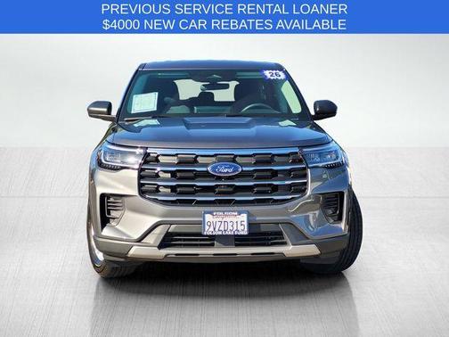 Gray Metallic 2026 Ford Explorer Active