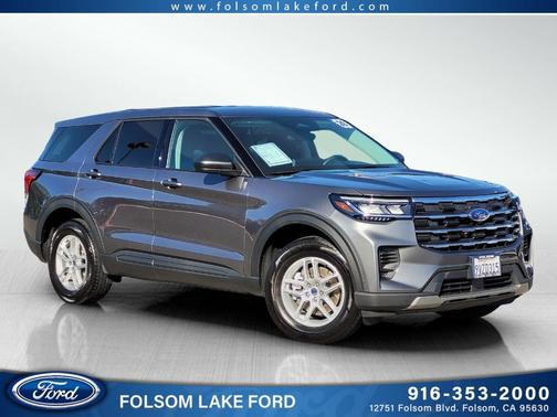 Gray Metallic 2026 Ford Explorer Active