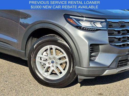 Gray Metallic 2026 Ford Explorer Active