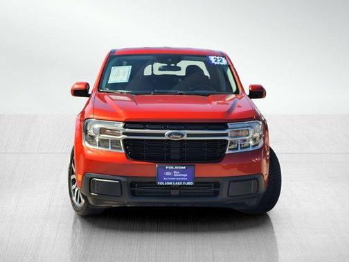 Hot Pepper Red Tinted Clearcoat 2022 Ford Maverick Lariat