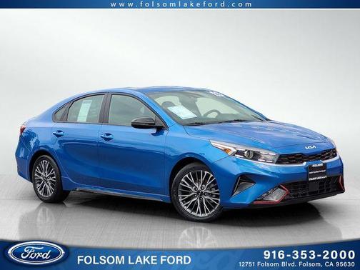 Blue 2023 Kia Forte GT-Line