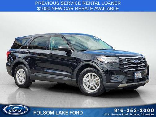 Black Metallic 2026 Ford Explorer Active