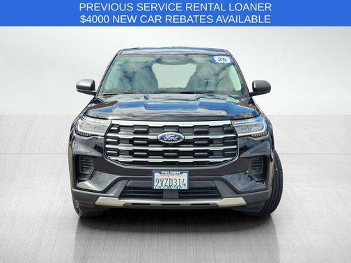 Black Metallic 2026 Ford Explorer Active