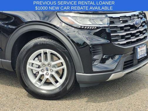 Black Metallic 2026 Ford Explorer Active