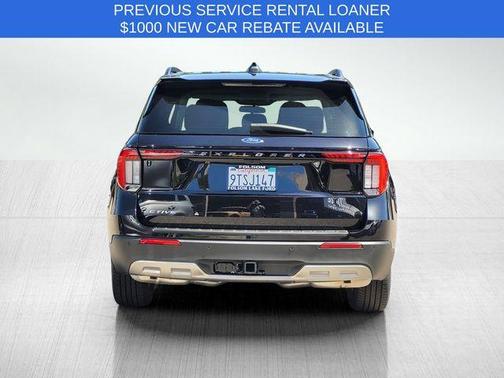 Black Metallic 2026 Ford Explorer Active