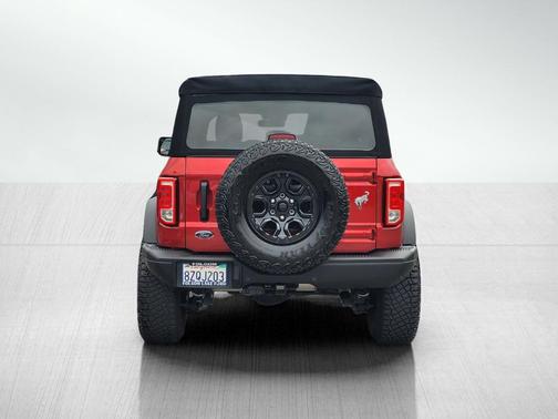 Red Metallic 2021 Ford Bronco Black Diamond