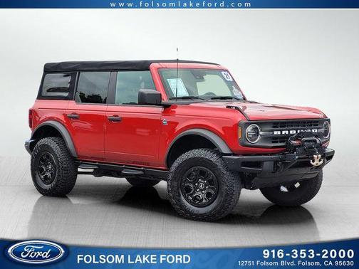 Red Metallic 2021 Ford Bronco Black Diamond