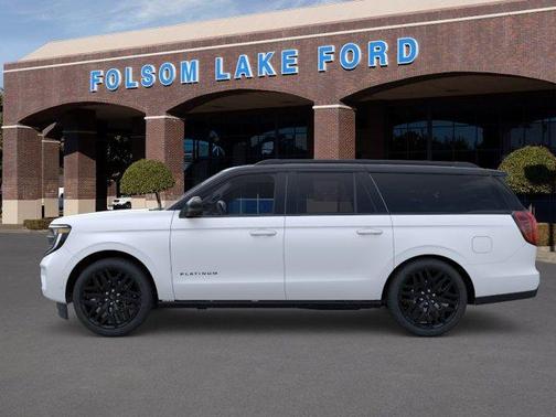 White Metallic 2026 Ford Expedition Max Platinum