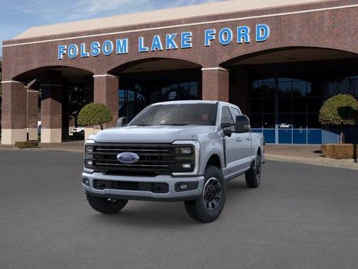 Gray 2026 Ford F-250 Platinum