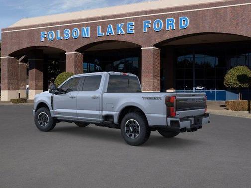 Gray 2026 Ford F-250 Platinum