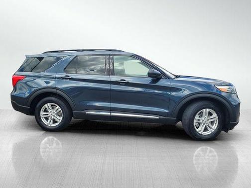 Blue Metallic 2023 Ford Explorer XLT