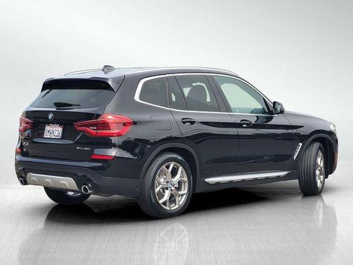 Jet Black 2020 BMW X3 sDrive30i