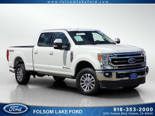 Oxford White 2022 Ford F-250 Lariat
