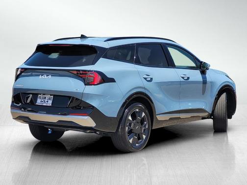 Blue 2026 Kia Sportage Hybrid SX-Prestige