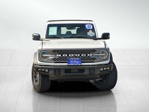 Oxford White 2022 Ford Bronco Badlands