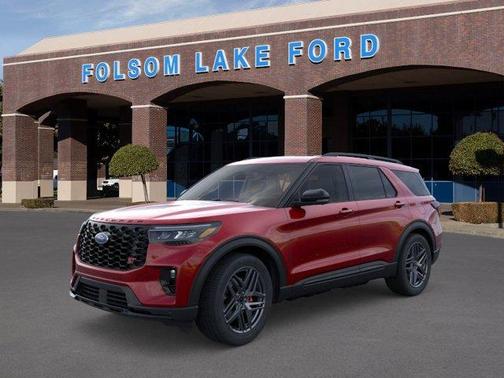Red Metallic 2026 Ford Explorer ST