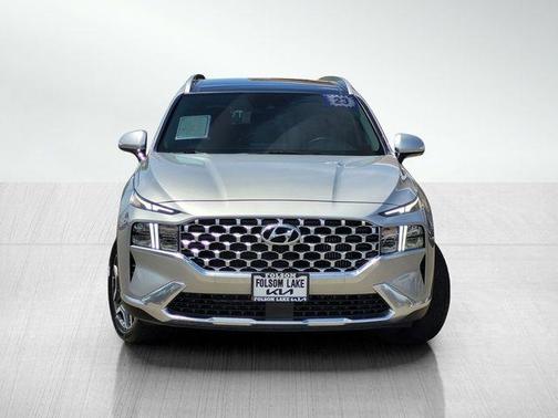 Shimmering Silver 2023 Hyundai SANTA FE HEV SEL Premium