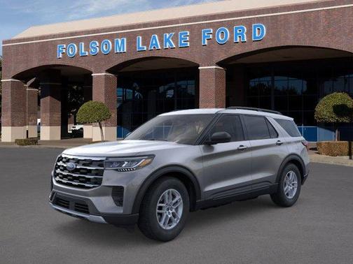 Gray 2026 Ford Explorer Active