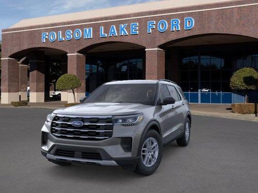 Gray 2026 Ford Explorer Active