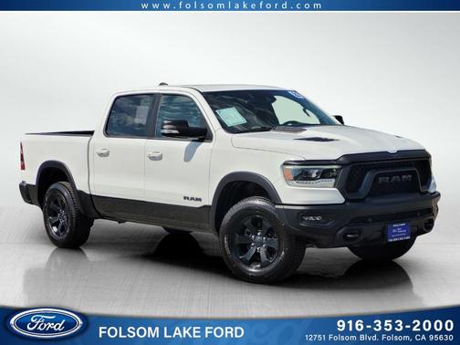 Bright White Clearcoat 2022 RAM 1500 Rebel