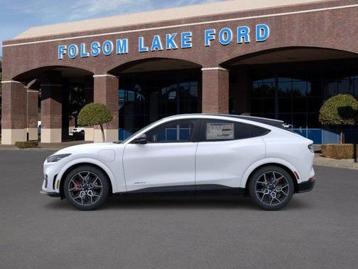 White Metallic 2025 Ford Mustang Mach-E GT