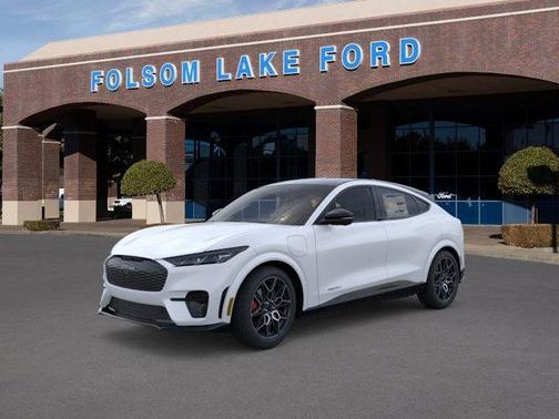 White Metallic 2025 Ford Mustang Mach-E GT