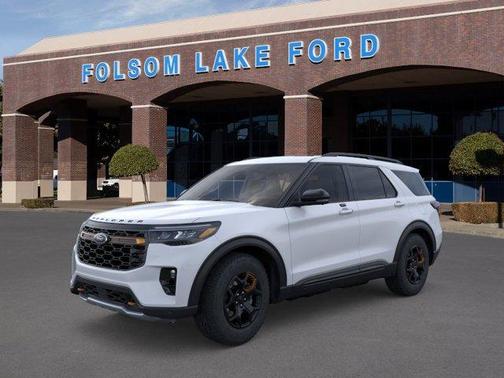 White Metallic 2026 Ford Explorer Tremor