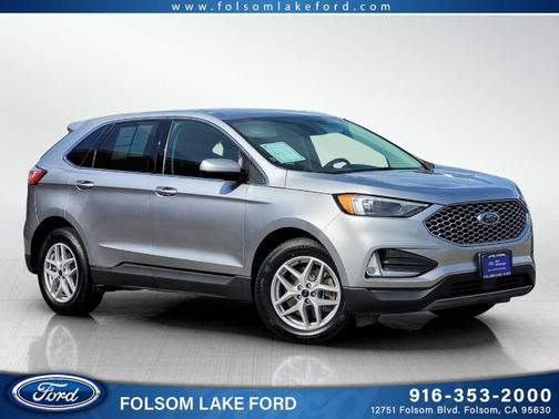 Silver Metallic 2023 Ford Edge SEL