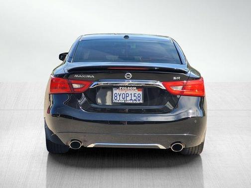 Black 2017 Nissan Maxima 3.5 SR