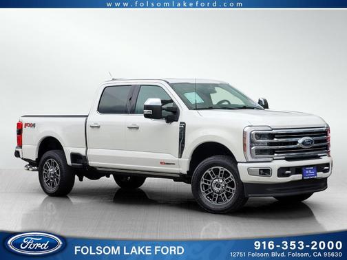 White Metallic 2024 Ford F-350 Limited