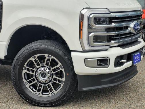 White Metallic 2024 Ford F-350 Limited