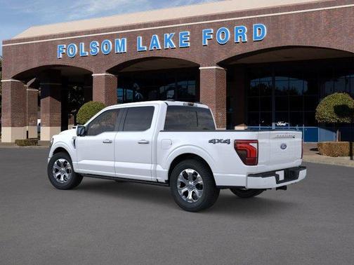 White 2026 Ford F-150 Platinum
