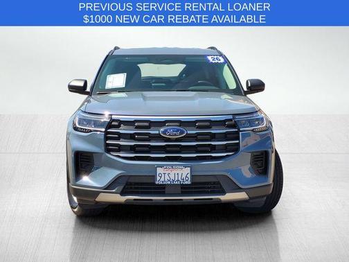 Vapor Blue 2026 Ford Explorer Active