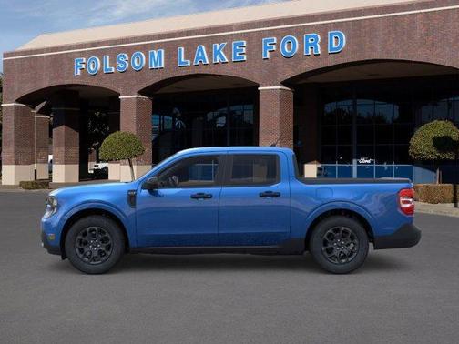 Blue 2026 Ford Maverick XLT