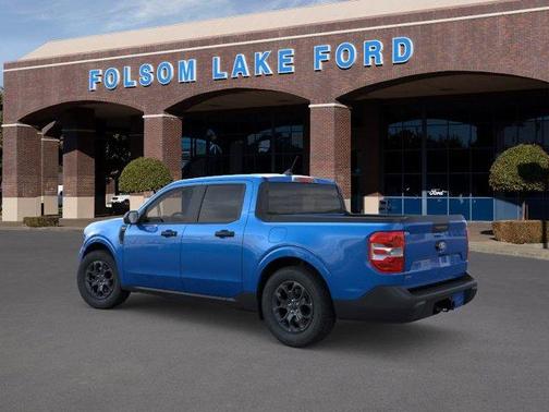Blue 2026 Ford Maverick XLT
