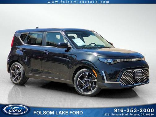 Black 2023 Kia Soul EX