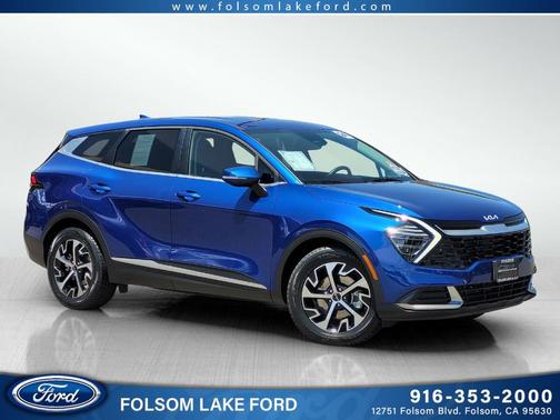Sapphire Blue 2024 Kia Sportage EX