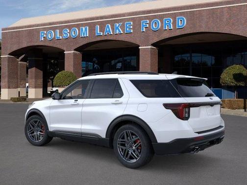 White Metallic 2026 Ford Explorer ST