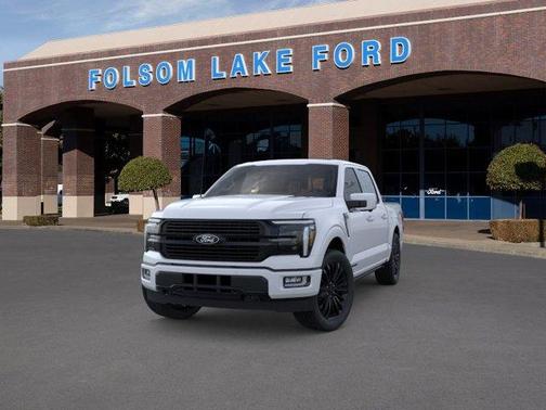 White Metallic 2025 Ford F-150 Platinum