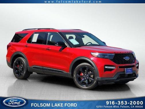 Red Metallic 2023 Ford Explorer ST